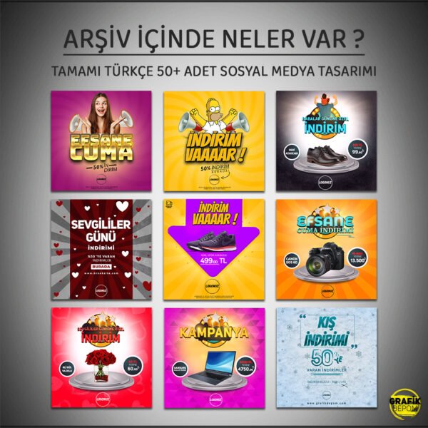 E-Ticaret Tasarım Arşivi