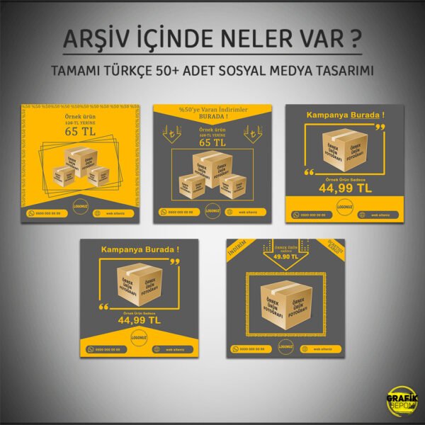 E-Ticaret Tasarım Arşivi