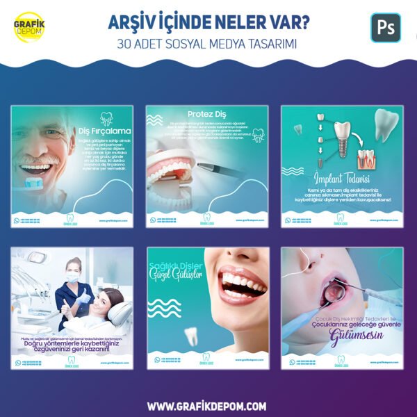 Diş Kliniği Tasarım Arşivi