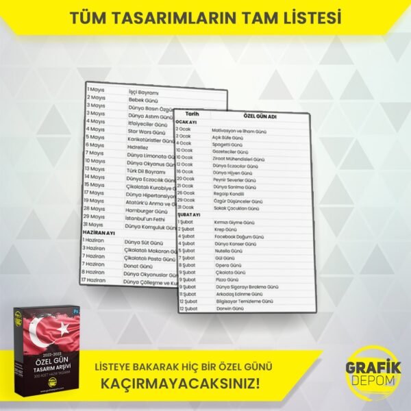 Özel Günler Tasarım Arşivi