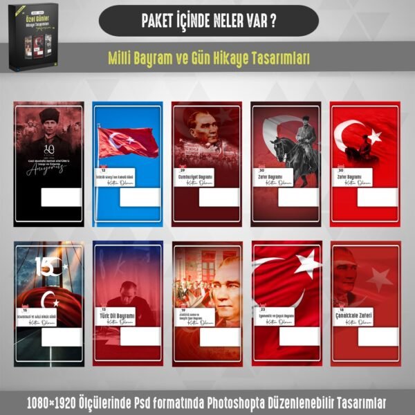 Özel Günler Hikaye Tasarımları Arşivi