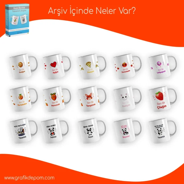 Kupa Bardak Tasarım Arşivi