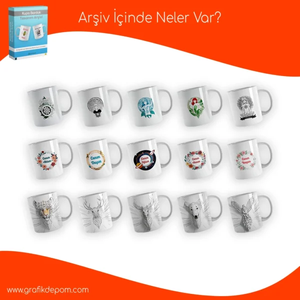 Kupa Bardak Tasarım Arşivi
