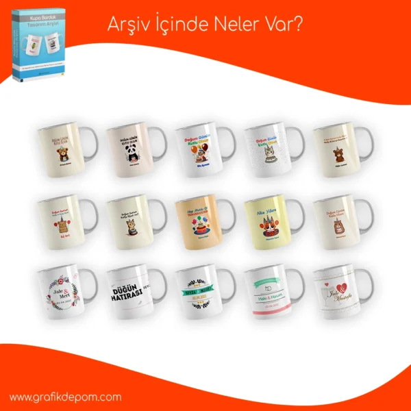 Kupa Bardak Tasarım Arşivi