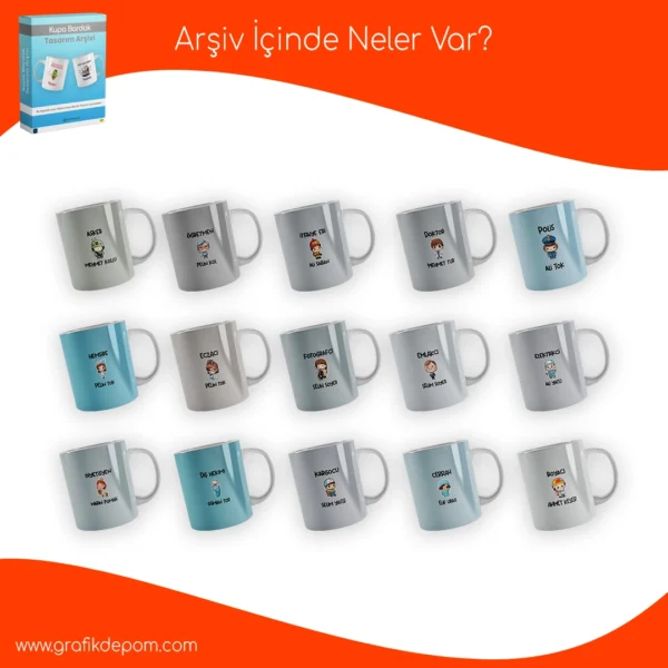 Kupa Bardak Tasarım Arşivi