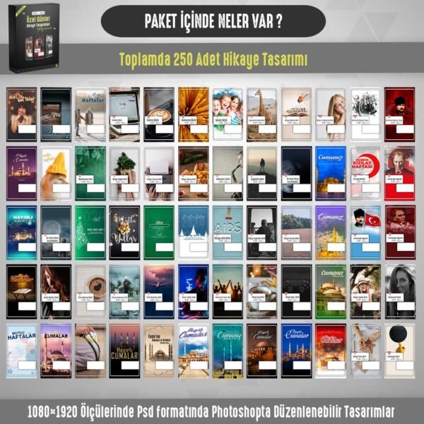 Özel Günler Hikaye Tasarımları Arşivi