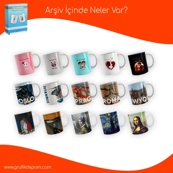 Kupa Bardak Tasarım Arşivi