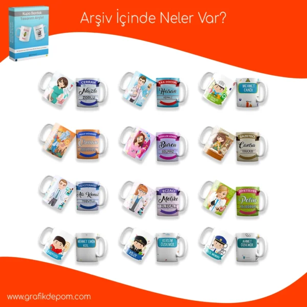 Kupa Bardak Tasarım Arşivi