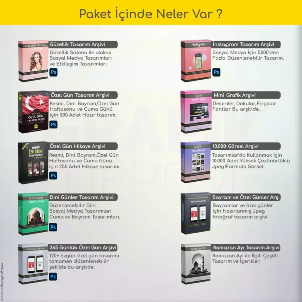 Sosyal Medya Tasarım Paketi