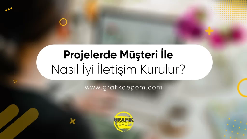 Müşteri İlişkileri ve Grafik Tasarım: Projelerde Müşteri İle Nasıl İyi İletişim Kurulur? Grafik tasarım projeleri, müşteri ilişkileri açısından hassas ve önemli bir süreci içerir. Müşteri ile etkili iletişim kurmak, başarılı bir tasarım işbirliği için temel bir faktördür. İşte bu makalede, grafik tasarım projelerinde müşteri ile nasıl iyi iletişim kur