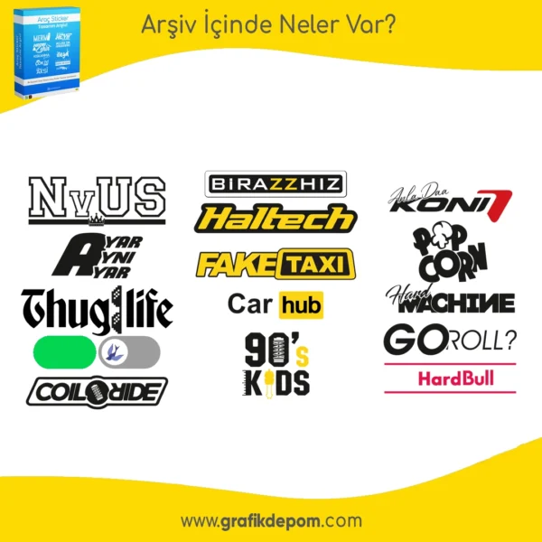 Araç Sticker Arşivi