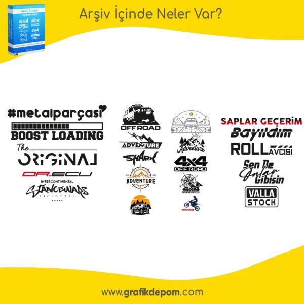Araç Sticker Arşivi