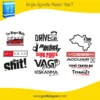 Araç Sticker Arşivi